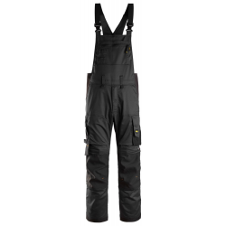 Ogrodniczki 6051 stretch AllroundWork kolor black/black rozm. 44 60510404044 SNICKERS WORKWEAR