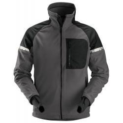 Kurtka 8005 polarowa wiatroszczelna AllroundWork kolor steel grey/black rozm. XS 80055804003 SNICKERS WORKWEAR