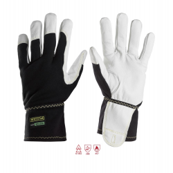 Rękawice robocze 9360 ProtecWork kolor white/black rozm. 8 93600904008 SNICKERS WORKWEAR