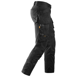 Spodnie 6241 stretch AllroundWork z workami kieszeniowymi kolor black/black rozm. 44 62410404044 SNICKERS WORKWEAR