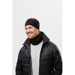 Komin 9022 wielofunkcyjny z wełny merino kolor black/black 90220404000 SNICKERS WORKWEAR