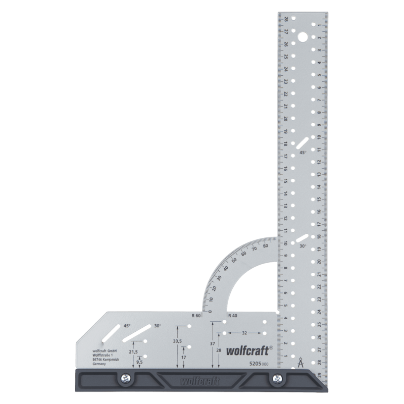 Kątownik uniwersalny 200 x 300 mm 5205000 WOLFCRAFT Bahcocentrum.pl