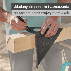 Kątownik japoński VARIO 3D PRO 5219000 WOLFCRAFT