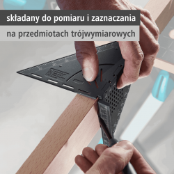 Kątownik japoński VARIO 3D 5209000 WOLFCRAFT