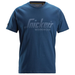 Koszulka T-shirt 2590 Logo kolor deep blue rozm. XS 25905300003 SNICKERS WORKWEAR