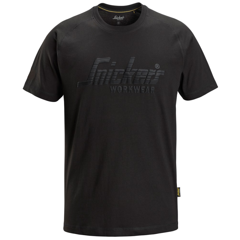 Koszulka T-shirt 2590 Logo kolor black rozm. XS 25900400003 SNICKERS WORKWEAR Bahcocentrum.pl