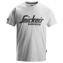 Koszulka T-shirt 2590 Logo kolor grey melange rozm. XS 25902800003 SNICKERS WORKWEAR