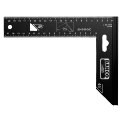 Kątownik 400 mm - kąt prosty i 45° 9045-B-400 BAHCO