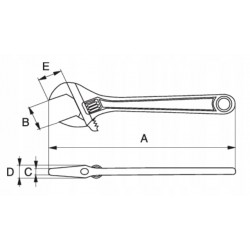 Zestaw 2 szt. kluczy nastawnych 9029 + 9031 ADJUST 9031/29 ERGO™ BAHCO