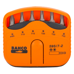Zestaw bitów 7 elementów 59S/7-2 Bahco