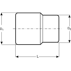 Nasadka 6-kątna 3/8" calowa 5/16'' 7400SZ-5/16 Bahco