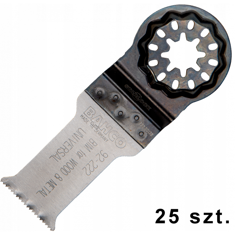 Brzeszczot 28x55 mm 25 szt. Starlock 92-222-25 BAHCO Bahcocentrum.pl