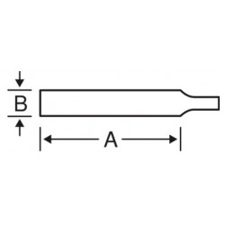 Pilnik kwadratowy do metalu wykańczak 230 mm 1-160-10-3-2 BAHCO