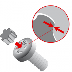 Nasadka 1/4" z końcówką TORX PLUS IP10 6709-IP10 Bahco