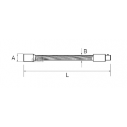 Przedłużka elastyczna 1/4'' 148 mm SB6963 Bahco