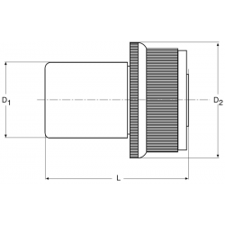 Adapter 1/4'' do bitów 1/4'' 6709HL Bahco