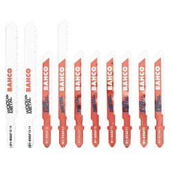 Zestaw brzeszczotów do wyrzynarki 10 el. 91-METAL-10P BAHCO