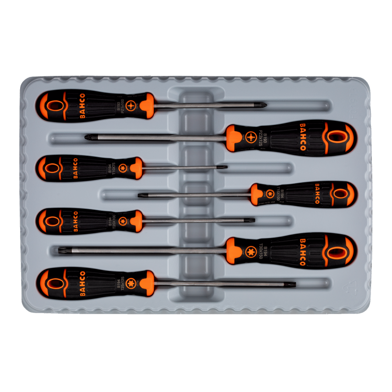 Zestaw 6 szt. wkrętaków Pozidriv PZ i Torx B219.007 Bahco FIT Bahcocentrum.pl