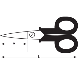 Nożyczki dla elektryków SC127 Bahco