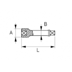 Przedłużka 1'' 440 mm 9563AB Bahco