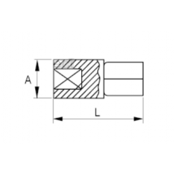 Adapter z 1'' na 3/4'' 9565AB Bahco