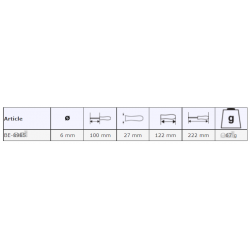 Szydło 100 mm ERGO™ BE-8985 Bahco