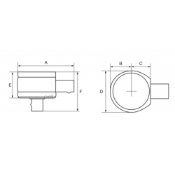 Grzechotka wtykowa 1/2'' złącze prostokątne 9x12 mm 9Q-1/2 Bahco