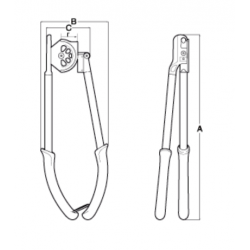 Giętarka do rur Ø 12 mm 500-12 Bahco