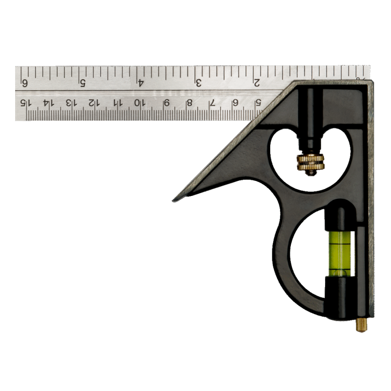 Kątownik stalowy z poziomicą 150 mm 993-150-1 IRIMO Bahcocentrum.pl