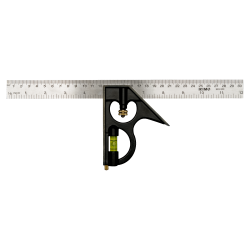 Kątownik stalowy z poziomicą 150 mm 993-150-1 IRIMO