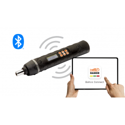 Wkrętak dynamometryczny elektroniczny Bluetooth® 0.04-0.7 Nm na bity TASMB14H007 BAHCO