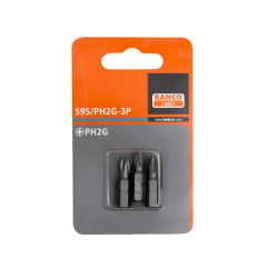 Bit Grabber Phillips PH2G x 25 mm 3 szt. 59S/PH2G-3P BAHCO