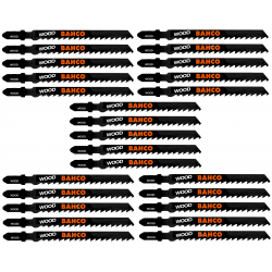 Brzeszczot do drewna 77 mm 6 TPI HCS 25 szt. 91-143-25P BAHCO