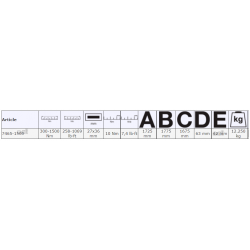 Klucz dynamometryczny 300-1500 Nm ze złączem prostokątnym 27x36 mm 7465-1500 BAHCO