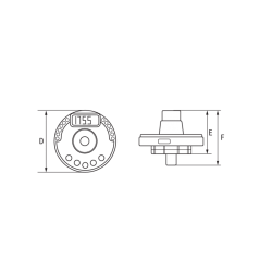 Elektroniczny przyrząd do pomiaru momentu i kąta 1/4'' 1.5-30 Nm 0-360° TAM1430 BAHCO