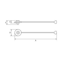 Mechaniczny przyrząd do pomiaru kąta 1/2'' 0-360° 7851-M BAHCO