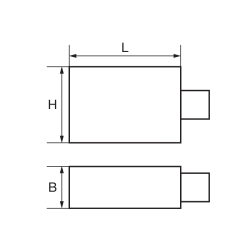 Adapter powiększający z 9x12 na 14x18 mm 9A-14 BAHCO