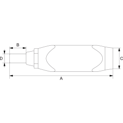 Wkrętak dynamometryczny 1/4'' 7-70 cNM 6876N BAHCO