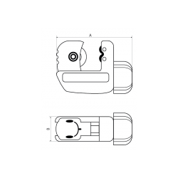 Obcinak do rur Ø 3-22 mm 301-22 BAHCO