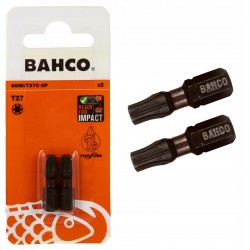 Bit udarowy Torx T27 x 25 mm 2 szt. 66IM/T27C-2P BAHCO