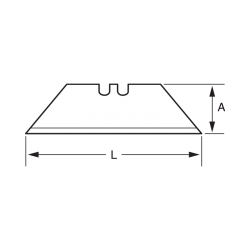 Ostrza trapezowe do noża SQZ-mini 15 szt. SQZ-MINI-BLADE BAHCO