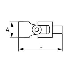 Przegub 1/4'' 105-40-1 IRIMO