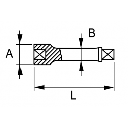 Przedłużka 1/2'' 125 mm 125-23-1 IRIMO