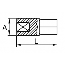 Adapter z 1/2'' na 3/8'' 125-46-1 IRIMO