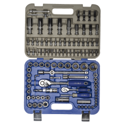 Zestaw narzędzi 1/4'' i 1/2'' rozmiary calowe 103 el. 129A-103-4 IRIMO