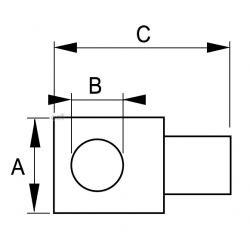 Głowica 3/4'' do pokrętła T-kształtnego 135-43-1 IRIMO