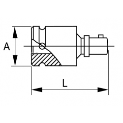 Przegub udarowy 3/8'' 162-50-1 IRIMO