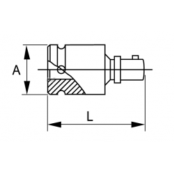 Przegub udarowy 1/2'' 169-25-1 IRIMO