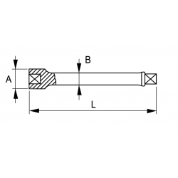 Przedłużka udarowa 3/4'' 175 mm 175-01-2 IRIMO