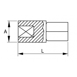 Adapter udarowy z 3/4'' na 1'' 175-60-2 IRIMO